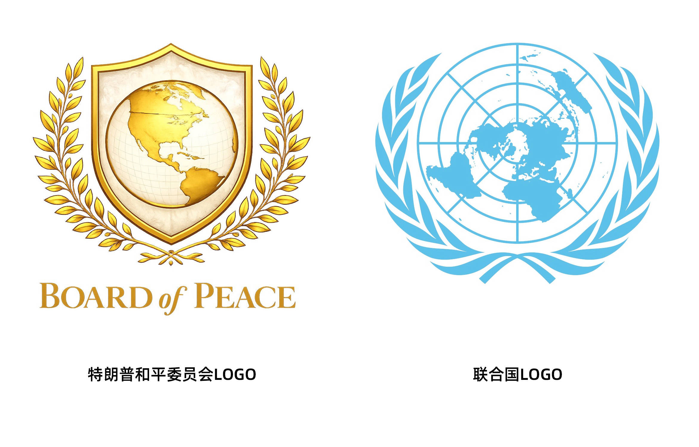 特朗普 Board of Peace 和平委员会标志设计引发设计界与网络强烈讨论